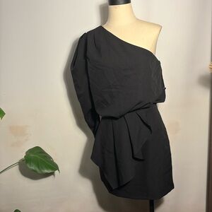 Do+be One Long Sleeve Black Mini Dress Size medium